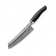 Nesmuk Exklusiv C100 Damast Kochmesser 18 cm - Griff Mooreichenholz