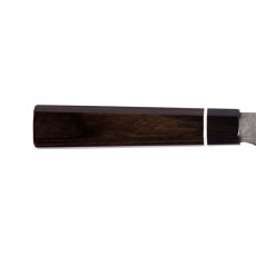 Suncraft Senzo Black Santoku 16,7 cm - Damaststahl - Griff Pakkaholz