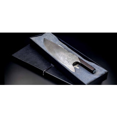 Güde The Knife Damast-Stahl Kochmesser 26 cm - Griff aus Grenadillholz