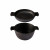 Skeppshult Grytstapel 2-teiliges Set mit Bräter 23 cm / 3 L & Deckel / Omelettepfanne - Gusseisen