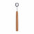 triangle Sense Messlöffel 2,5 ml - Edelstahl - Griff Pflaumenholz