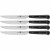Zwilling Steak Sets Steakmesserset 4-tlg. Wellenschliff - Edelstahl