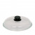 Riess Glasdeckel 28 cm hoch - Kunststoffknauff
