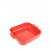Peugeot Appolia Auflaufform quadratisch 36 cm rot - Keramik