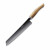Nesmuk Janus Brotmesser 27 cm - Niobstahl mit DLC-Beschichtung - Griff Olivenholz