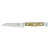 Güde Alpha Olive Gemüsemesser 9 cm - CVM-Messerstahl - Griffschalen Olivenholz