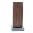 Blockwerk Monolith Strandgut Messerblock Nussbaum
