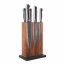 Güde Messerblock magnetisch aus nussbaum für 6 Messer