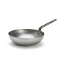 de Buyer Mineral B Bois New Wok 24 cm mit Griff aus Weißblech 