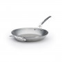 de Buyer Mineral B PRO Pfanne 32 cm - Eisen mit Bienenwachsbeschichtung - Edelstahlgussgriff