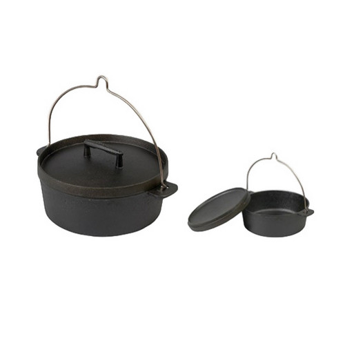 skeppshult fältugn dutch oven topf 29 cm gusseisen