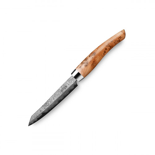 Nesmuk Exclusiv C150 Damascus Office Knife 90 - Handle Juniper