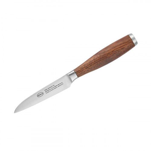 Rösle Masterclass Vegetable Knife 9 cm - CVM Knife Steel with Walnut Wood Handle
