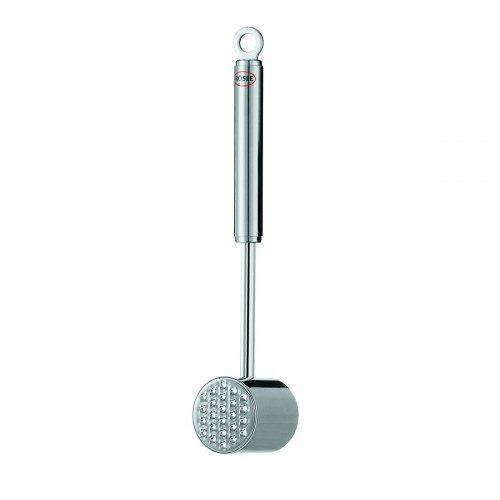 Rösle meat hammer with round handle - stainless steel