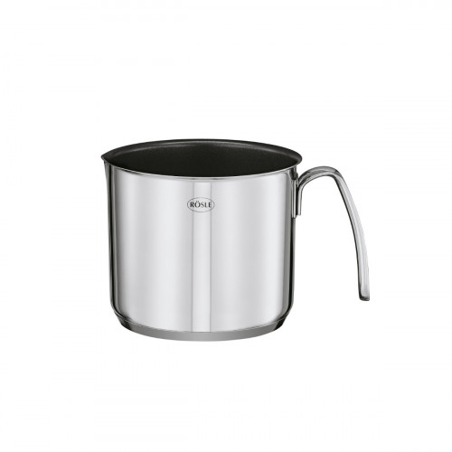 Rösle Moments milk pan 14 cm with black ProPlex non-stick coating