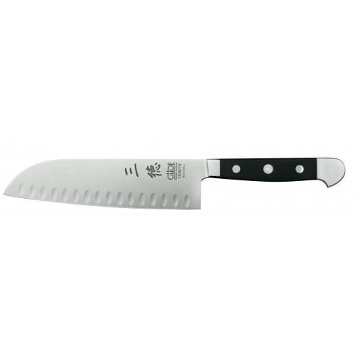 Güde Santoku Messer Kulle Alpha Doppelkropf