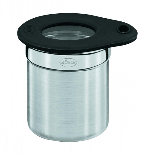 Rösle canister 5 cm / 0.1 L with glass freshness lid