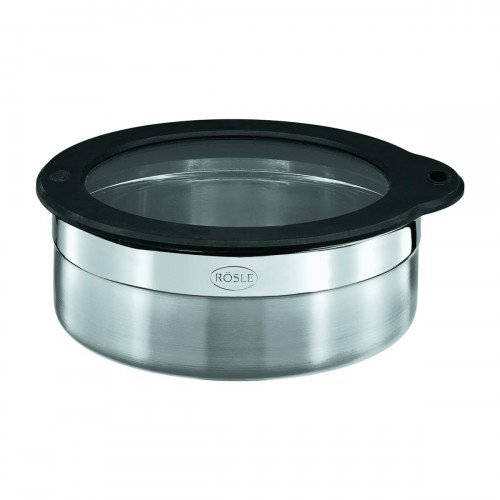 Rösle canister 16 cm / 1.2 L with glass freshness lid