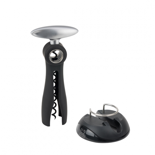 Peugeot Salma Spindelkorkenzieher mit Kapselschneider 19 cm schwarz