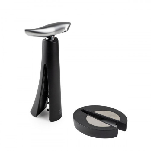 Peugeot Allure winged corkscrew 17 cm black - plastic