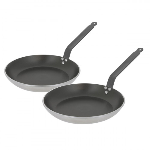 de Buyer Choc Resto Induction Pan Set with Non-Stick Coating - Aluminum