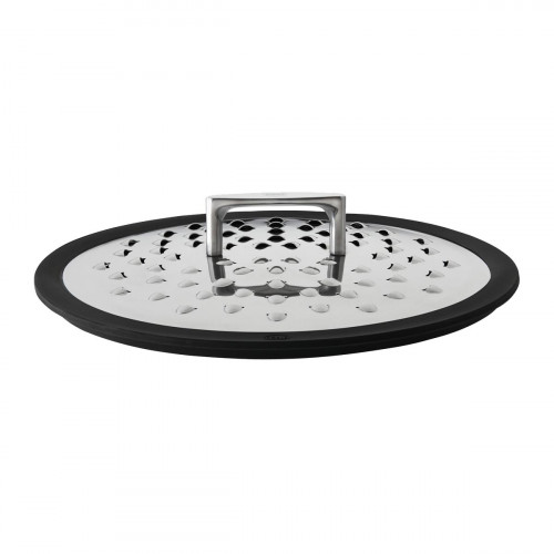Rösle Silence splash guard for 24 & 28 cm diameter with steam outlet elevations
