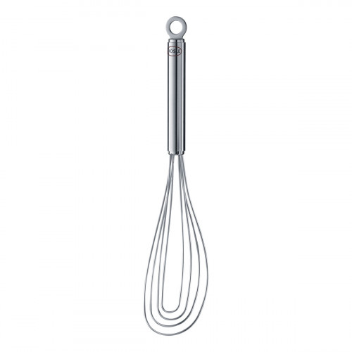 Rösle Plate Whisk 27 cm with Round Handle - Stainless Steel
