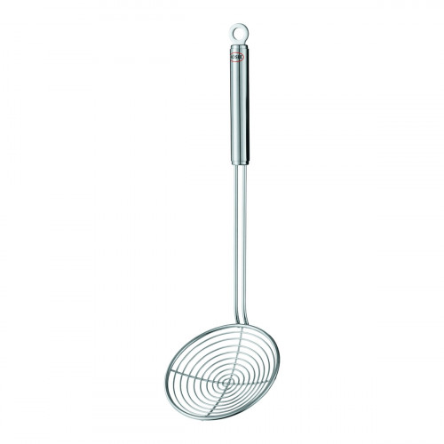 Rösle Straining Spoon 12 cm with Round Handle - Stainless Steel