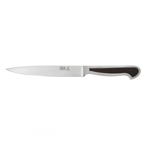 Güde Delta preparation knife 16 cm - CVM steel blade - Grenadilla wood handle scales