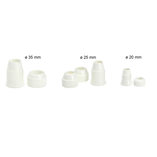 de Buyer nozzle adapter set - plastic