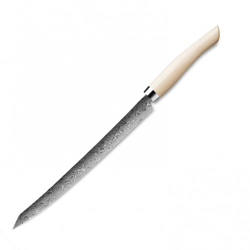 Nesmuk Exclusive C 90 Damascus Slicer 26 cm - Juma Ivory Handle