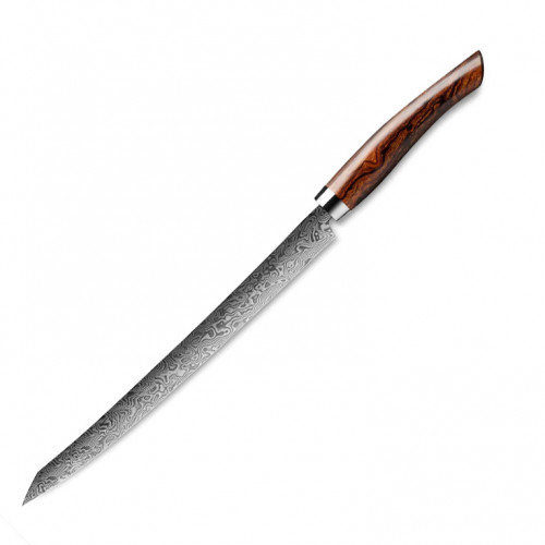 Nesmuk Exclusive C 90 Damascus Slicer 26 cm - Desert Ironwood Handle