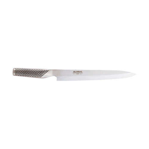 Global G-11R Yanagi Sashimi Knife 25 cm - Cromova 18 Steel with Single Bevel