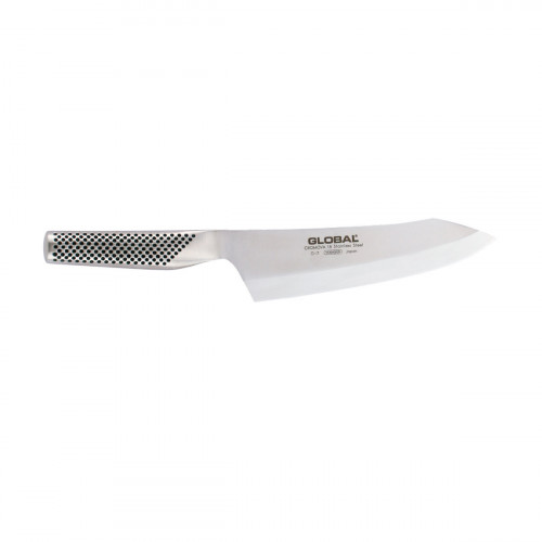 Global G-7L chopping knife 18 cm single-sided sharpened for left-handers - Cromova 18 steel