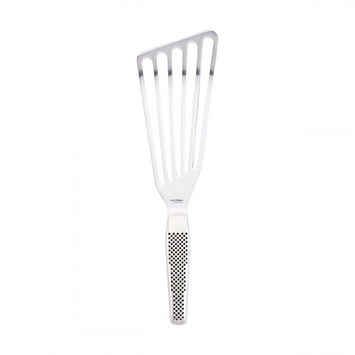 Global GS-27 angled/slotted turner - stainless steel