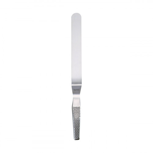 Global GS-42/10 Angled Spatula 25 cm - Stainless Steel