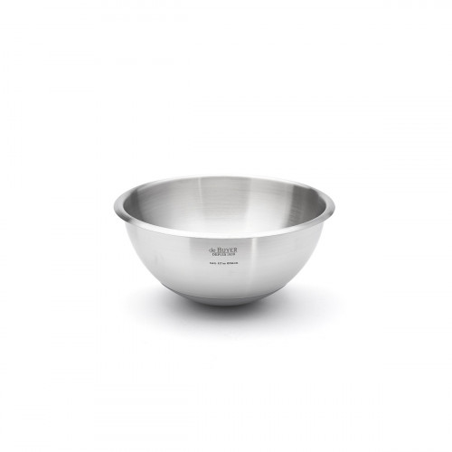 de Buyer Whisking Bowl 24 cm / 3.6 L - Stainless Steel with Silicone