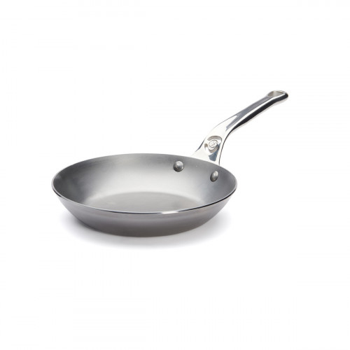 de Buyer Mineral B PRO pan 20 cm - iron with beeswax coating - stainless steel handle