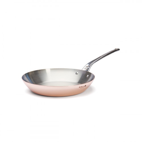 de Buyer Prima Matera pan 32 cm - copper suitable for induction with stainless steel cast handle