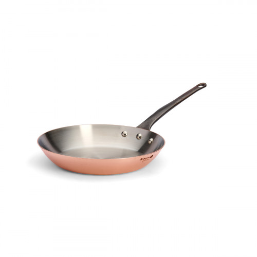 de Buyer Prima Matera pan 28 cm - copper suitable for induction with cast iron handle