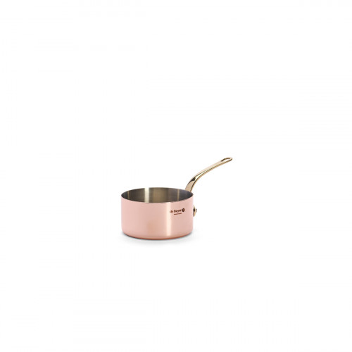 de Buyer Inocuivre Saucepan 10 cm / 0.3 L - Copper with Brass Handle