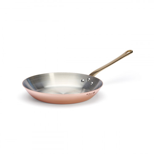 de Buyer Inocuivre Pan 28 cm - Copper with Brass Handle