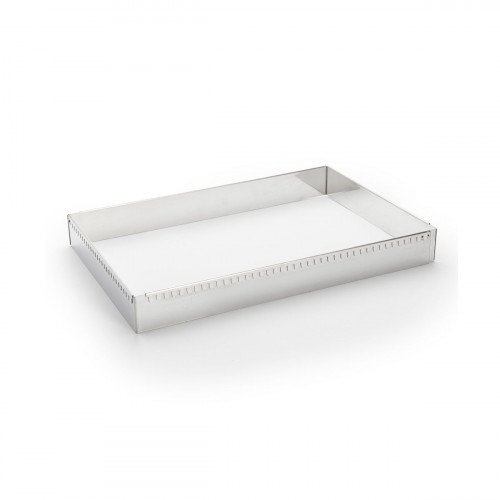 de Buyer baking frame rectangular 43x29 cm / adjustable up to 84 cm - stainless steel