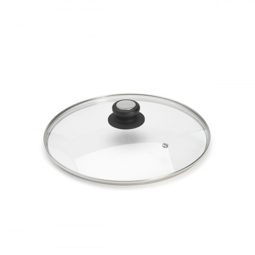 de Buyer glass lid 28 cm with plastic knob