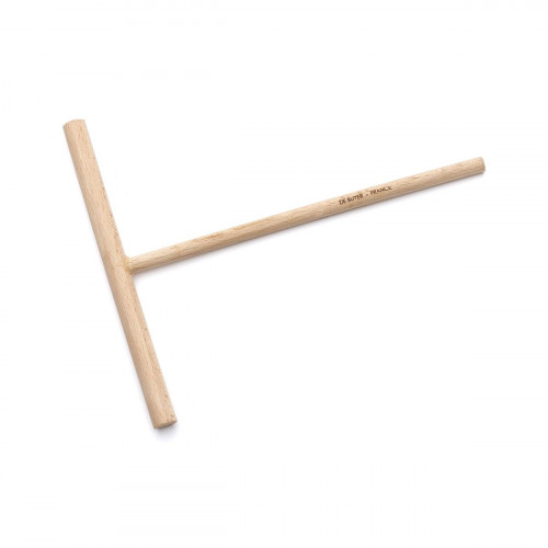 de Buyer B Bois Crepe Batter Spreader Round - Beechwood with Beeswax Finish