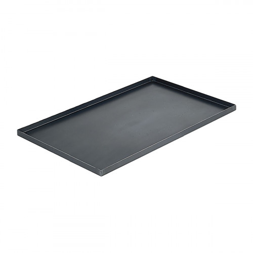 de Buyer baking sheet 53x32.5 cm with straight edges - black steel