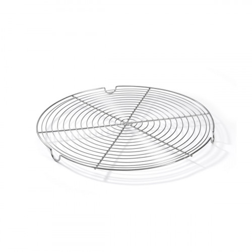 de Buyer round grate 32 cm with feet - stainless steel
