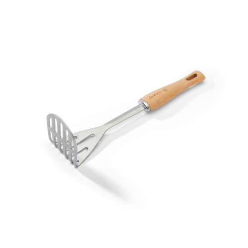 de Buyer B Bois potato masher - stainless steel with wooden handle
