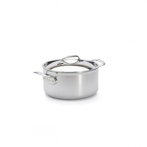 de Buyer Affinity Roasting Pot 24 cm / 5.4 L - Stainless Steel Multilayer Material