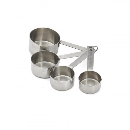 de Buyer measuring cup set 4-piece - stainless steel